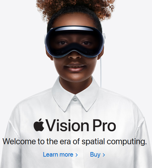Apple Vision Pro on sale now at Apple Store apple-store-mi.com