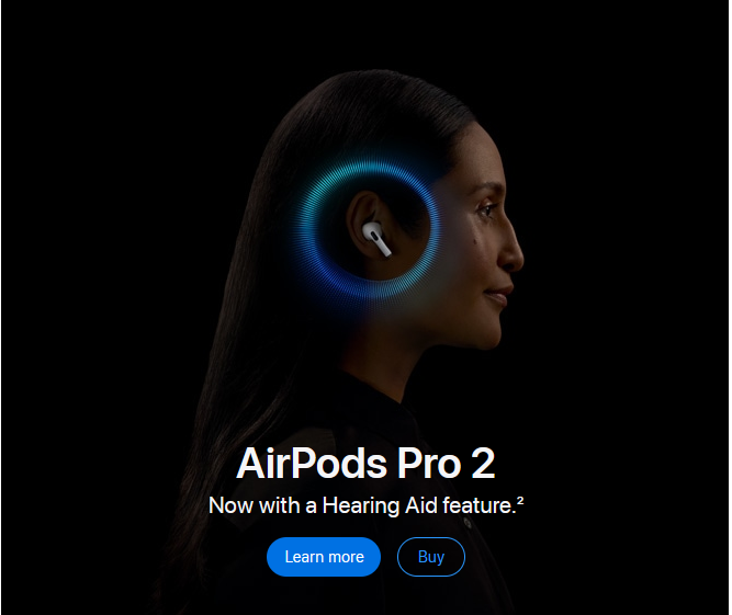 AirPods Pro 2 - Now with Hearing Aid feature
