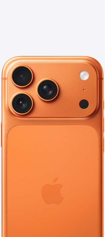 iPhone 17 Pro witb cosmic orange 202509 at Apple Store